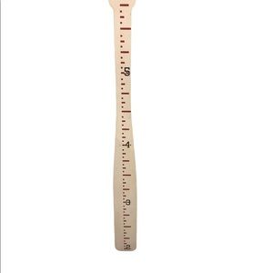 Wooden baseball height measure